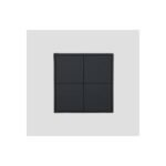 KNX Push Button 8f (Rimless)Wise Black