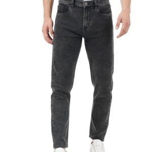 INKD Men's Stretchable Slim Fit Jeans - Grey Dilemma