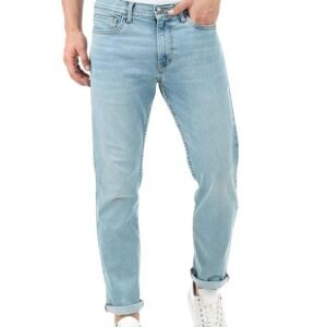 INKD Men's Lightweight Regular Fit Jeans - Sky Why