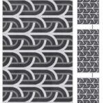 Crenza Royal Ethos Nero Decor Tiles