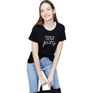 Fame Forever by Lifestyle Women Black Top
