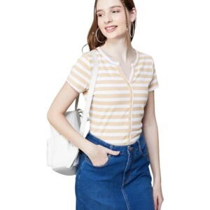 Fame Forever by Lifestyle Women Multicolor Top