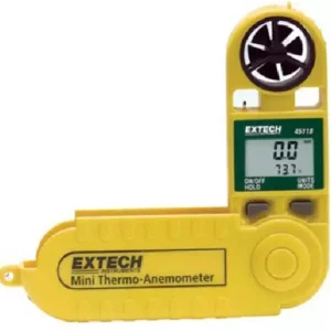 Extech 45118 Velocity Range 0.5 to 28m/s Mini Thermo-Anemometer