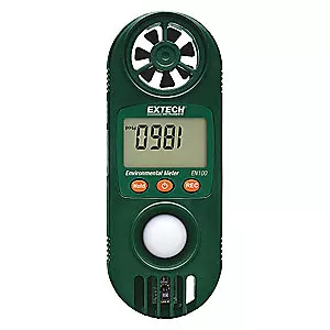 Extech Anemometer with Humidity 80 to 3937 fpm EN100