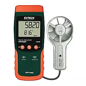 Extech Data Logging Anemometer 100 to 6890 fpm SDL300-NIST