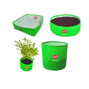 JAT JGT-128 Grow Bags Size: 18 inch x 18 inch Green