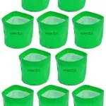 Mipatex 6inx6in Woven Plant Pot Gardening Bags (Pack of 10)