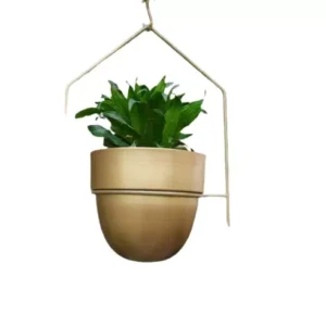 Truphe Powder Coated Metal Hanging Planter