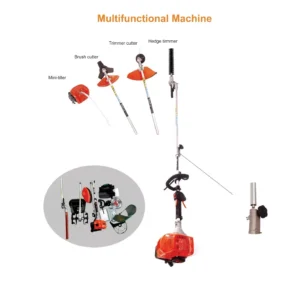 Fujiaka 42.7 cc 0.8 L 7000 RPM Multifunctional Machine Kit, FU-J430H