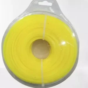 Green kraft Nylon Square Brush Cutter Trimmer Wire White 55 Metre