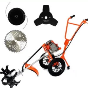 Greenleaf 3 HP Wheel Brush Cutter with Tiller Attachment