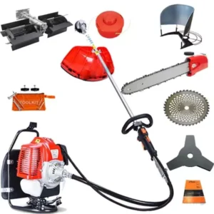 Greenleaf Backpack 4 Stroke (GX-35) Brush Cutter Chain Saw Attachment and Weeder Attachment