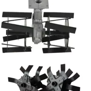 Greenleaf Tiller Attachment with Weeder Blade for Brush Cutter