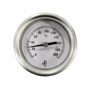 Japsin Instrumentation Bimetal Dial Thermometer 1/2 inch BSP (M), JI-BMT-3