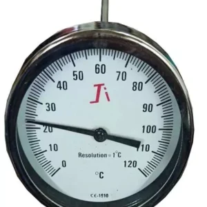 Ji Japsin Instrumentation JI-140 0-120 C Bimetal Dial Thermometer Temperature Gauge