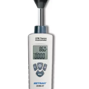 Metravi AVM-07 Digital Thermo Anemometer with Metal Fan 1 to 30 m/s