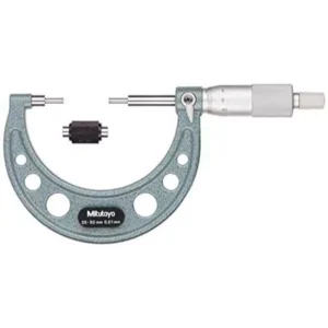 Mitutoyo 25-50mm Ratchet Stop Spline Micrometer 115-116