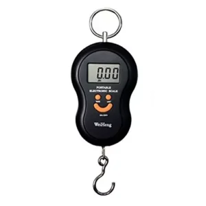 Weightrolux 45 Kg Black Digital Display Portable Hanging Weighing Scale A-04BLACK