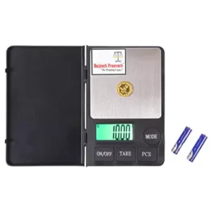 iScale 1 Kg x 0.01 g Notebook Type Portable Jewelry Weighing Digital Scale