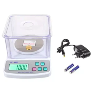 iScale 500 g x 10 mg SF400C Digital Weighing Scale with Wind Shield & Mains Power Cord