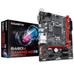 Gigabyte B460M Gaming HD Motherboard with Gigabyte 8118 Gaming LAN, PCIe Gen3 x4 M.2, Smart Fan 5.